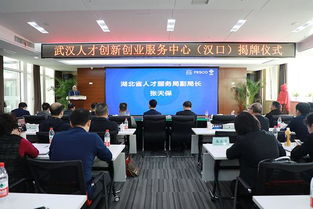 加快江漢人力資源服務產業集聚 武漢人才創新創業服務中心 漢口 揭牌成立